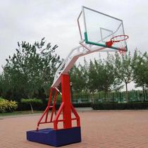 Mobile basketball rack outdoor adult school home training competition standard outdoor removable anti-hydraulic basketball stand