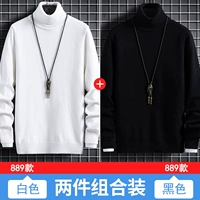 【Обычный】 889 белый+【обычный】 889 черный