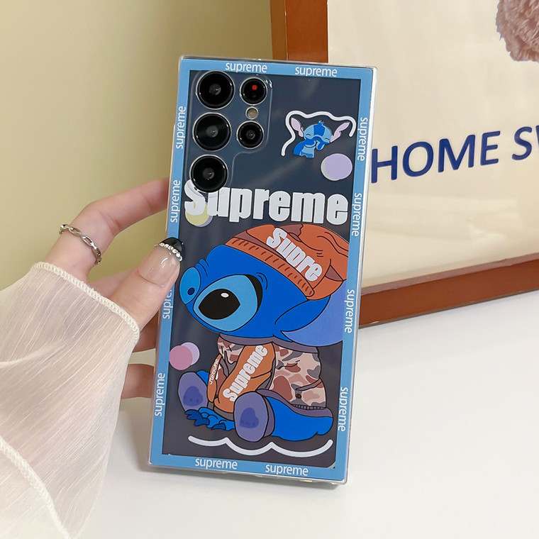 Supreme Lilo And Stitch S23, S23 Plus, S23 Ultra, S22, S22 Plus, S22 Ultra, S21, S21 Plus, S21 Ultra, S20, S20 Plus, S20