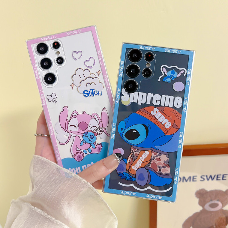 Supreme Lilo And Stitch S23, S23 Plus, S23 Ultra, S22, S22 Plus, S22 Ultra, S21, S21 Plus, S21 Ultra, S20, S20 Plus, S20