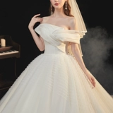 Свадебное платье, французский стиль, коллекция 2021, подходит для подростков, 2020