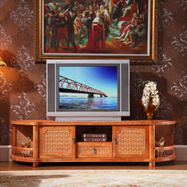 Ito Rattan TV cabinet Rattan wood TV cabinet Solid wood TV cabinet 1 9m TV cabinet Rattan art TV cabinet
