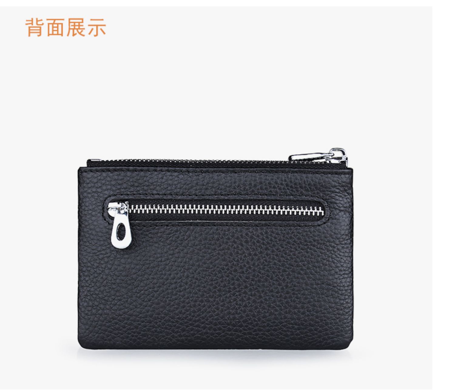 Ví đựng tiền xu nam mini túi ngắn phần thẻ da gói siêu mỏng túi khóa dễ thương Ví nhỏ nữ phong cách mới - Ví tiền ví nam cao cấp hàng hiệu