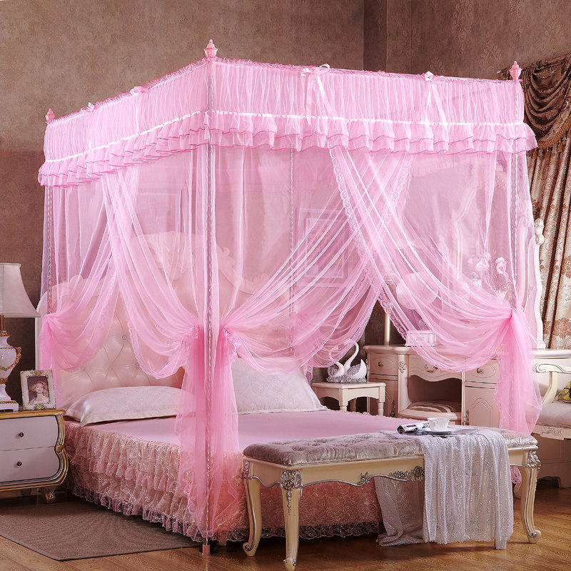 Mosquito net three doors 1 5m1 8x2 0 Mosquito Bill W Ledger 2 m 2 2 Large bed Double Home 1 Sadness 5 8 Oostyle g