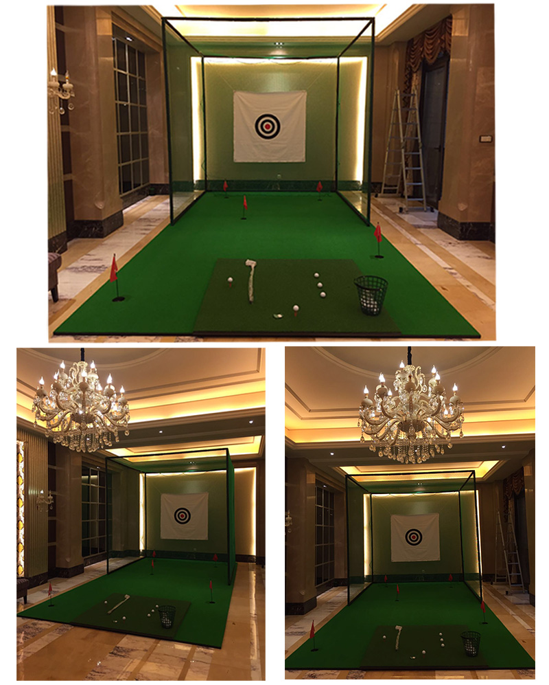 Golf tập hàng rào lưới ngoài trời thanh swing ngoài lồng đặt lồng có thể được tùy chỉnh để cài đặt giao hàng Thượng Hải tat tay chong nang