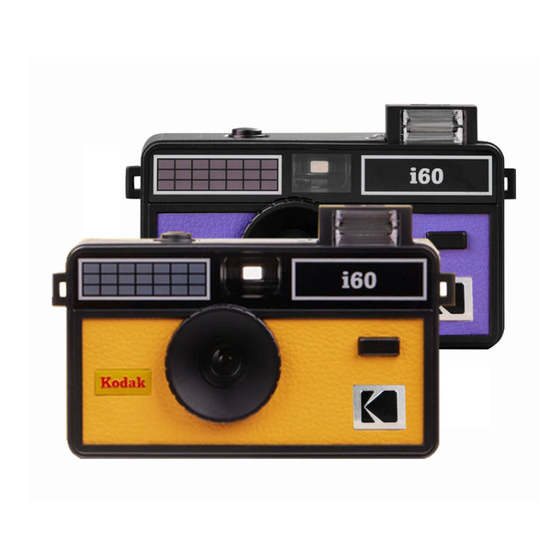 새로운 Kodak i60 카메라 일회용 카메라 135 필름 플래시 거리계 필름 카메라 선물 포함