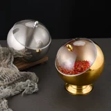 Цилиндр приправы из нержавеющей стали Коммерческий маленький овощный соус склонный соус миска Hotpot Restaut