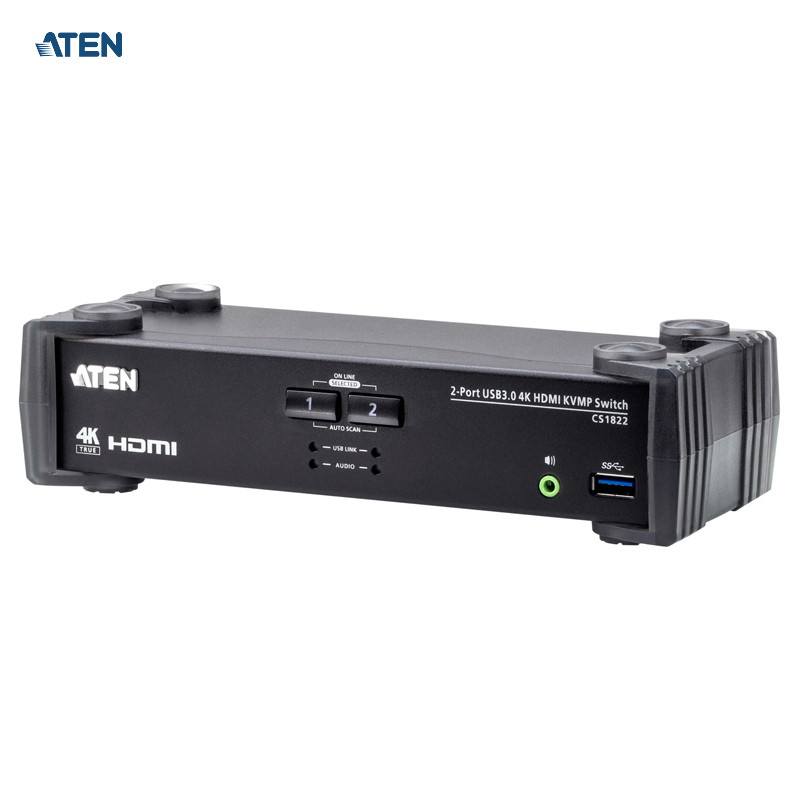Aten Hongzheng 2-Port USB 3.0 4K HDMI Kvmp Multi-Computer Switcher Cs1822/Cs1824