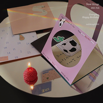 nullthing new series Everyday Happy birthday card bill stickers