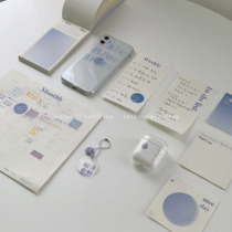 nullthing Original Pale Blue Dot Blue Dot Paper List