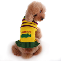Cute LD crocodile sweater Teddy Bome British short beauty cat dog clothes