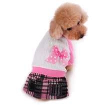 Doug Xiaoxiang Style Teddy Schnauzer Dog Cat Pet Clothes Skirt