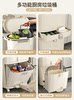 Kitchen Trash Can for Home Use, 2025 New Model, Japanese-Style, Dedicated for Dry and Wet Separation, Large Capacity, No Need to Bend Over, Food Waste Bin