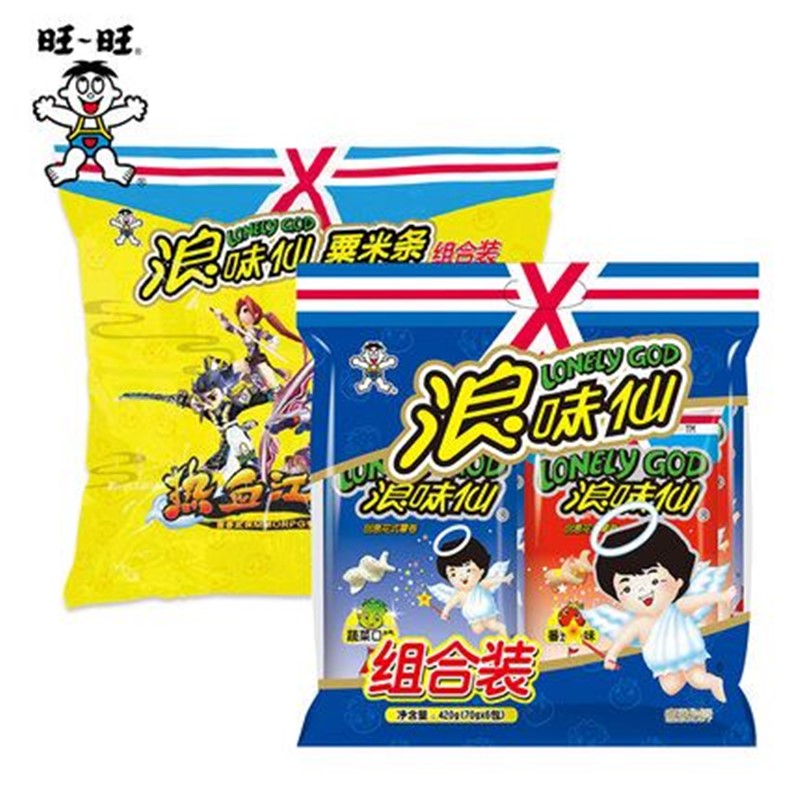 【6包装】旺旺多口味浪味仙钜惠-时时淘
