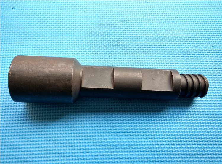 42 drill pipe over joint connected to 76 impactor one meter long drill pipe down-the-hole drill impactor drill pipe drill bit