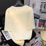 Мультяшные мелки для влюбленных, летняя футболка, короткий рукав, оверсайз