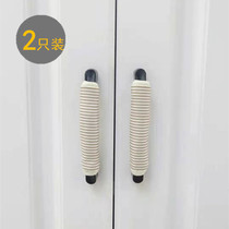 Door handle gloves anti-collision pad protective cover Childrens safety striped door handle gloves Baby cabinet door handle anti-collision