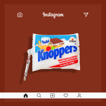 Chocolate wafer biscuit Apple earphone protective cover 2 generation Airpods ear case Wireless Bluetooth tide silicone soft airpods pro third generation set airpods Protective case box