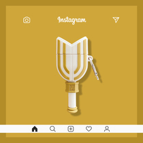 Dijia hand stick AirPods protective cover airpods pro third generation shell airports silicone soft shell airpod2 generation cute creative iphone box Apple