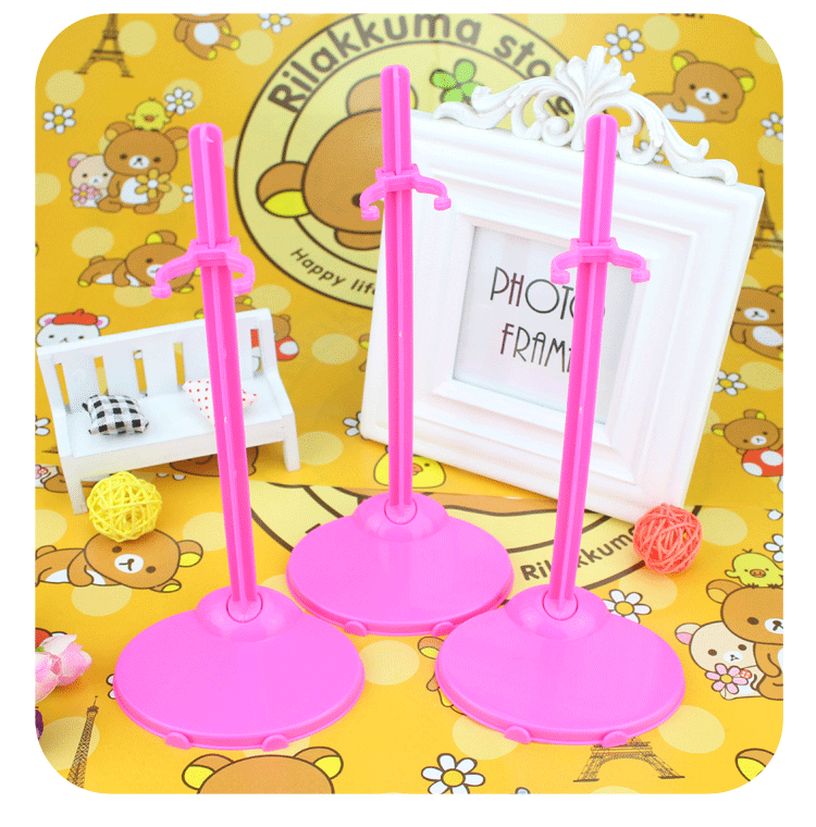 29 cm ăn mặc Barbie hơn so với công chúa búp bê phổ phụ kiện thường vụ clip eo cố định mặc quần áo hỗ trợ đứng búp be barbie