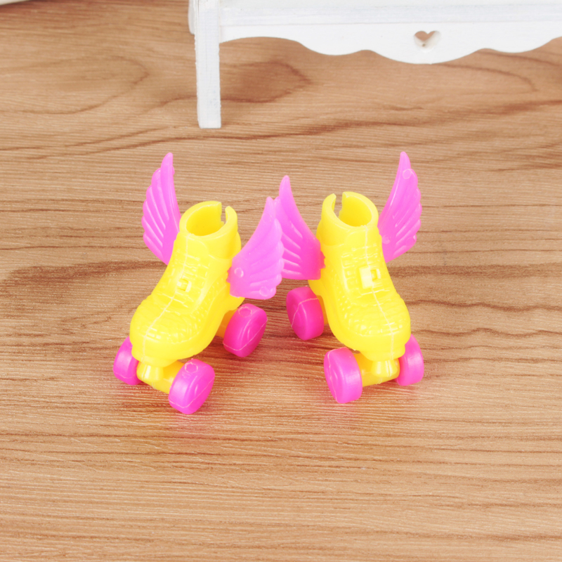 Búp bê barbie giày ròng rọc giày giày trượt barbie búp bê phụ kiện barbie đồ trang sức búp bê ròng rọc giày búp be lol