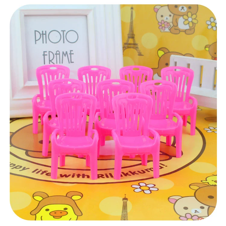 Little Kelly Dress Up Doll Phụ kiện Stool Wedding Princess Play House Đồ chơi giáo dục Ghế búp bê nhỏ cua hang bup be