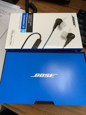 Authentic In-Stock Bose Qc20 Gaming Noise-Cancelling In-Ear Headphones with In-Line Control and Active Noise Reduction