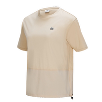 KOLON SPORT Kolon outdoor cool womens HYBRID round neck sports camping hiking casual short-sleeved T-shirt