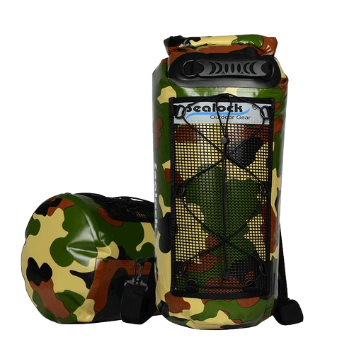 Пляжная камуфляжная водонепроницаемая водонепроницаемая сумка для плавания для снорклинга, защитный рюкзак
