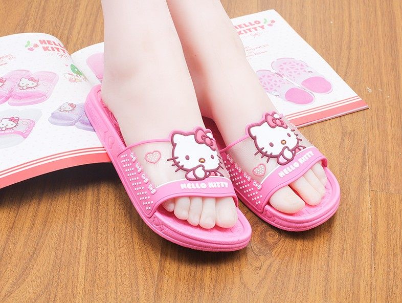 Pantoufles enfants en autre HELLO KITTY pour été - Ref 986574 Image 14