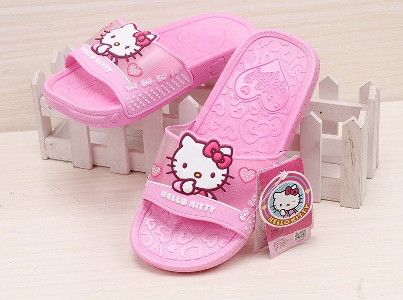 Pantoufles enfants en autre HELLO KITTY pour été - Ref 986574 Image 17