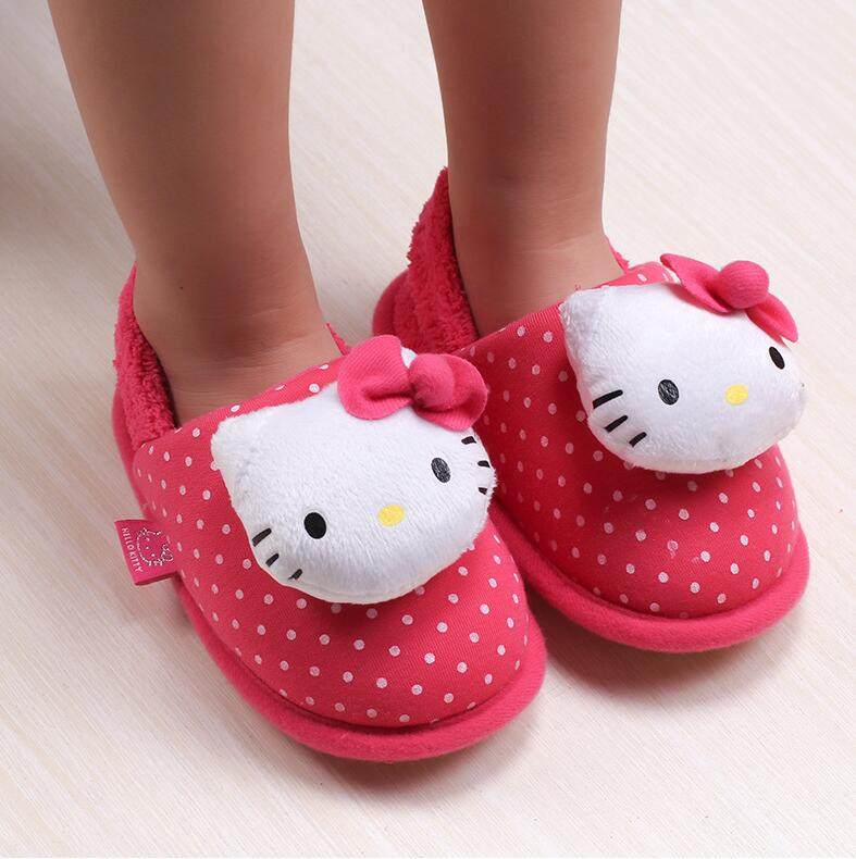 Chaussons enfants en autre HELLO KITTY pour hiver - semelle autre - Ref 986753 Image 13
