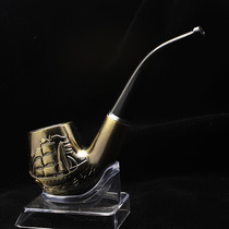 CW15 Qingshan Sailing Resin Pipe Smooth Sailing Poetic Smoking Pipe Cross-border Smoking Pipe in the Age of Navigation