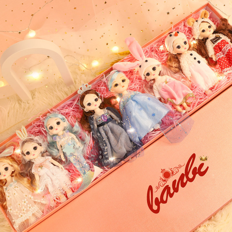 Girls' birthday gift box Spring Festival Padol Toys 5 children 3 1 9 years old princess 10 girls