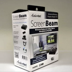 Miracast widi лицензированный ActionTec ScreenBeam Kit Wireless High -Definition Audio -визуальная коробка передач