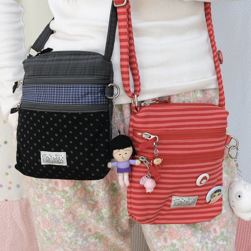 3Egiz Patchwork Crossbody Bag Cute Korean Style Striped Phone Bag Student Passport Ccd Casual Lightweight Travel Small Bag 3Egiz Patchwork Crossbody Bag Cute Korean Style Striped Phone Bag Student Passport Ccd Casual Lightweight Travel Small Bag