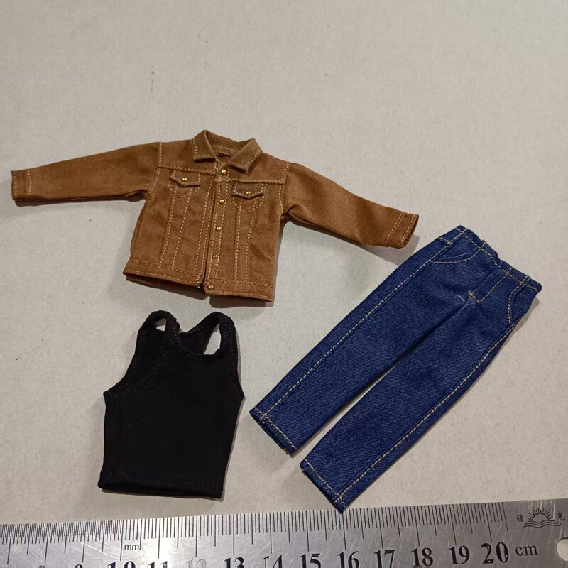 In-Stock 1/12 Marvel 6inch Action Figure Wolverine Big Head Body Jacket Jeans Vest Set In-Stock 1/12 Marvel 6inch Action Figure Wolverine Big Head Body Jacket Jeans Vest Set