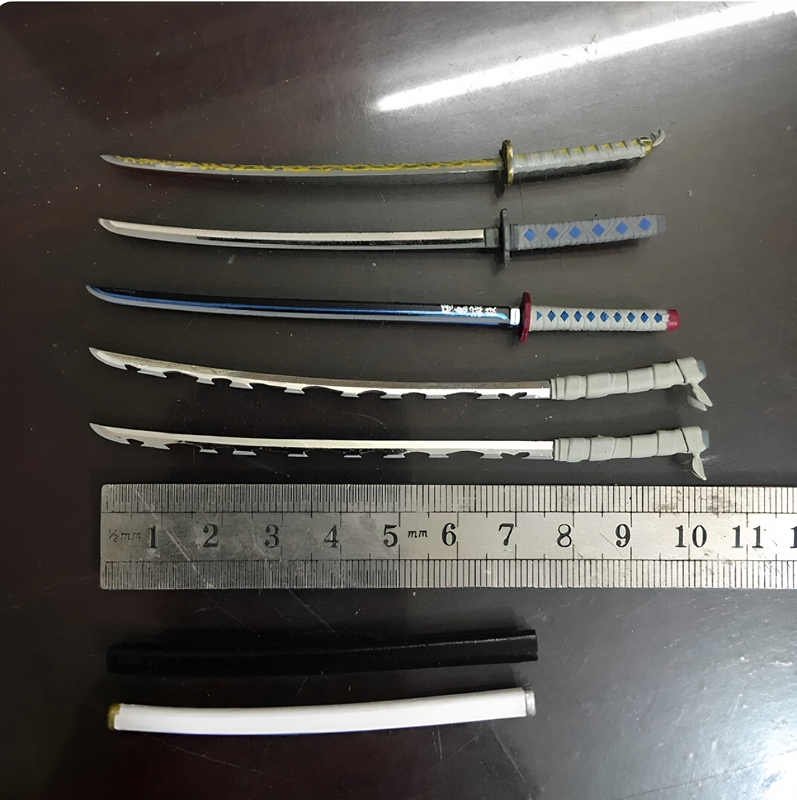 1/12 Scale Weapon Accessory Sword Model Suitable for 6inch Action Figure Doll Models 1/12 Scale Weapon Accessory Sword Model Suitable for 6inch Action Figure Doll Models