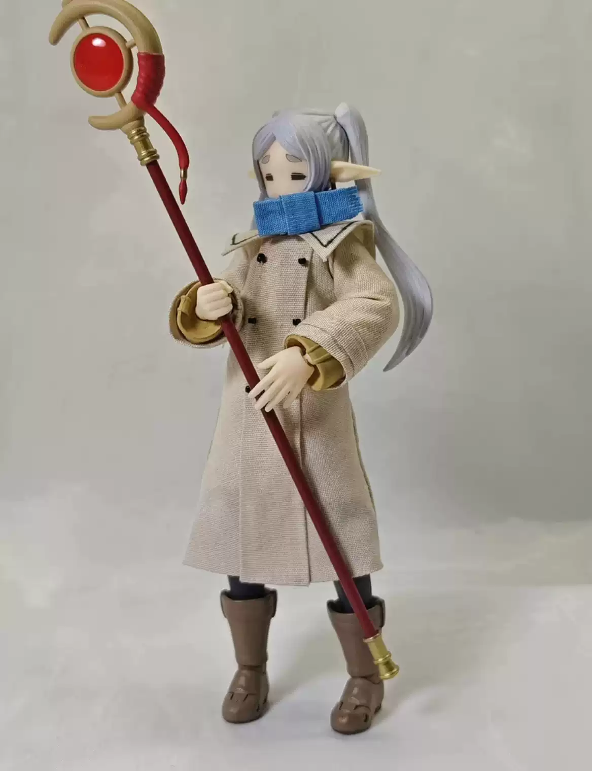 特价1/12布衣shf 芙莉莲大衣围巾葬送的芙莉莲千年魔法少女