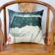 Nguyên Đán sen gối bìa đệm dày vải bông sofa gối xe thắt lưng gỗ gụ lưng ghế - Trở lại đệm / Bolsters gối tựa lưng ô tô cao su non