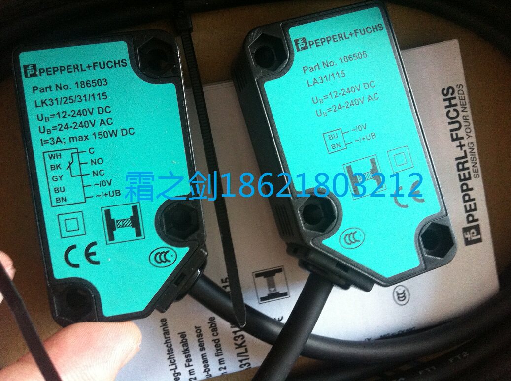 Original P F double California on the radio photoelectric switch LA31 LK31 25 31 31 115 order number 186501 spot