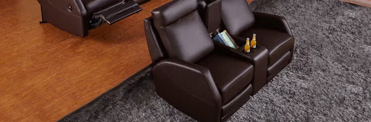 loa âm trần có bluetooth Không gian hạng nhất cabin máy bay Mỹ nhà hát sofa nhà hát Da điện đa chức năng điện phòng nghe nhìn sofa loa hát karaoke
