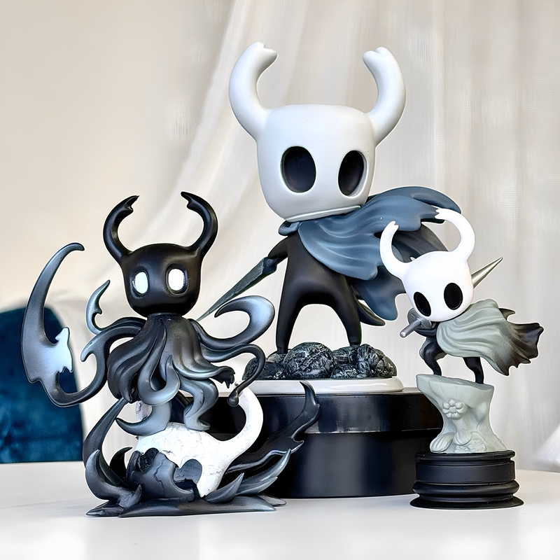 Hollow Knight Figure Merchandise Silk Song Desktop Ornament Car Dashboard Decoration Creative Birthday Gift for Boys