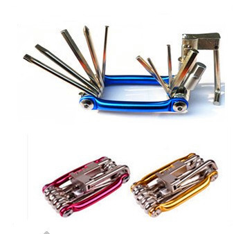 Special price Taiwan multipurpose folding bicycle tool combined multifunctional repair tool repair tool