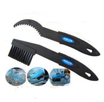 Bike Chain Flywheel Group Wash Brush Cleaning Tool Large Fluted Disc Hairbrush Cleaning Chain Cleaning Brush
