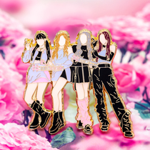 aespa perimeter Savage with the same metal badges album Winter willow with the art GISELLE