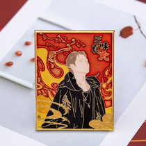 Zhang Yixing Perimeter Three Obscura Real Fire Metal Badge Album with the same section Gongzai should help with the small card for the birthday gift bag