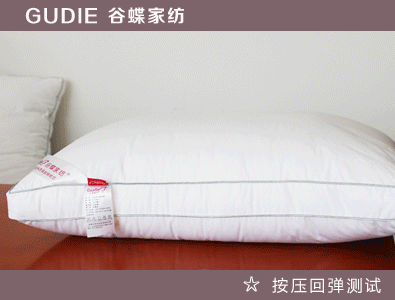 Gudie khách sạn năm sao gối bông lông nhung gối cổ trắng gối sinh viên cặp 2 gối cao su non