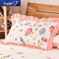 Gudie Home Dệt Vỏ gối bằng vải cotton Hàn Quốc có khóa kéo bằng vải cotton gối tựa đầu ô tô cao su non