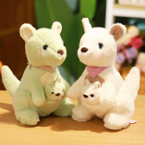 Кенгуру, реалистичная милая тряпичная кукла, плюшевая игрушка, семейный стиль, подарок на день рождения